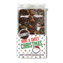 DANNY'S LARGE CHRISTMAS MARSHMALLOW BARS - 6 Fluffy Marshmallows Covered In Mighty Milk Chocolate Bars in Gift Pack 2 x 150g - DANNY'S CHOCOLATES